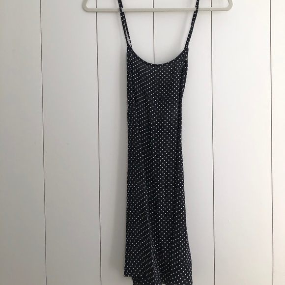 Brandy Melville Dresses & Skirts - Brandy Melville Black Polka dot dress